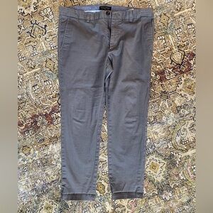 Banana Republic Men's gray Fulton Chinos